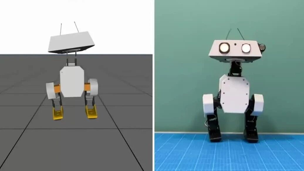 OpenDuckMini 仿真与真机演示视频封面